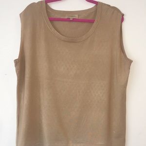 JONES NEW YORK GOLD TANK TOP SIZE 2X